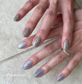 ネイル 40代からの爪を守る ×ケア重視サロン♡のネイルデザイン