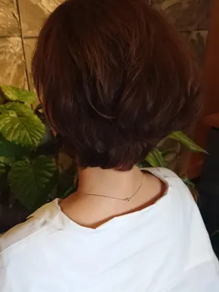 ショート Crea所属・清水 旭美のヘアスタイル