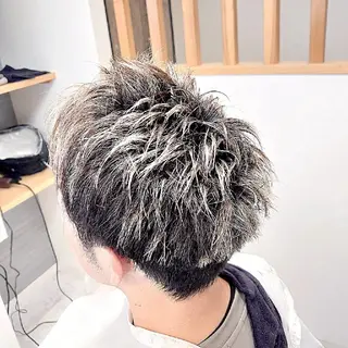 ショート Men’s salon magic所属・矢後 翔馬のヘアスタイル
