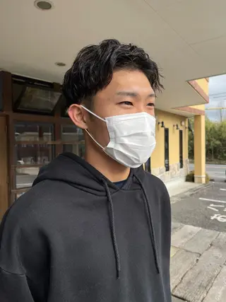 メンズ アイブロウ ヘアニュース所属・ヘアーニュース 🌿NAMII🌿のヘアスタイル