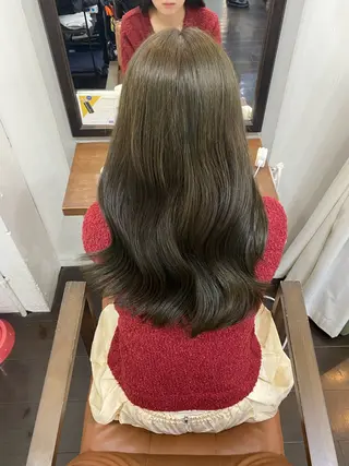 ロング カラー ヘアアレンジ 🍒ᩚ名駅/艶髪 縮毛矯正/あゆ🍒ᩚのヘアスタイル