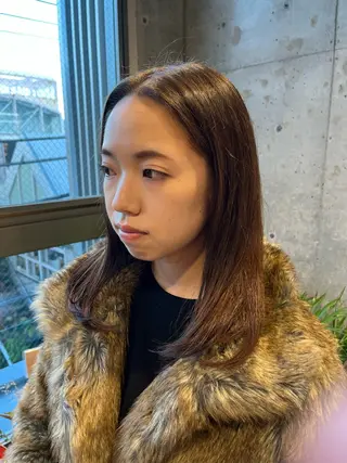 ミディアム ヘアアレンジ 傷ませないカラー・ ボブ・リクト💥のヘアスタイル