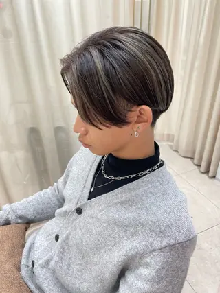 カラー メンズ 🫧‎🤍oto /ゆきの🤍🫧のヘアスタイル