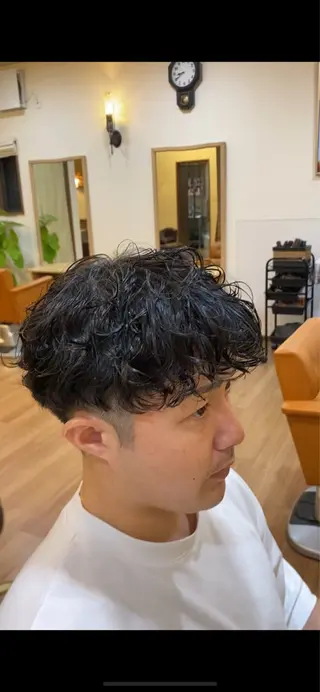 パーマ メンズ hair brand shigeki所属・古居 奨麻のヘアスタイル