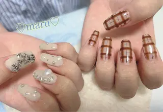 ネイル まるみ ♡のネイルデザイン