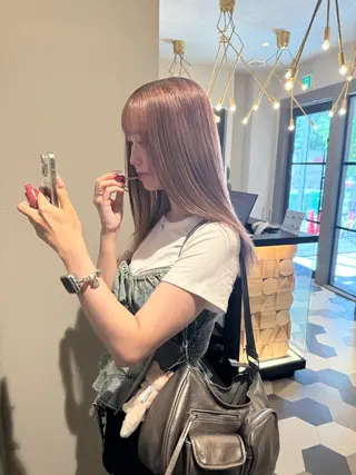 セミロング カラー colorlist /chihiroのヘアスタイル