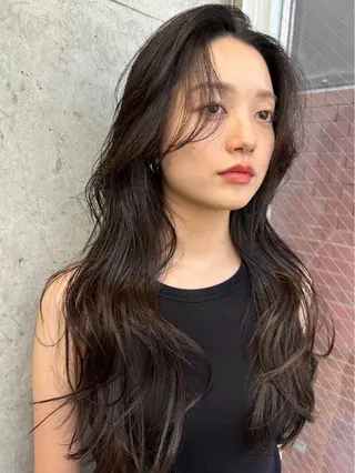 ロング 森 乃愛のヘアスタイル