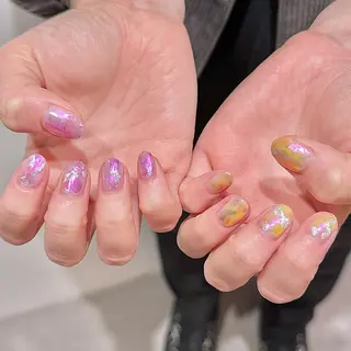 ネイル シモダ カスミ 🦀 @ksm_smdのネイルデザイン