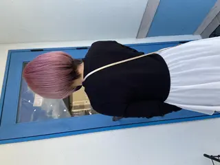 カラー ショート パーマ キッズ ヘアアレンジ メンズ corazon ブリーチのヘアスタイル