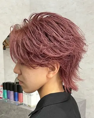メンズ 遠藤 健登のヘアスタイル