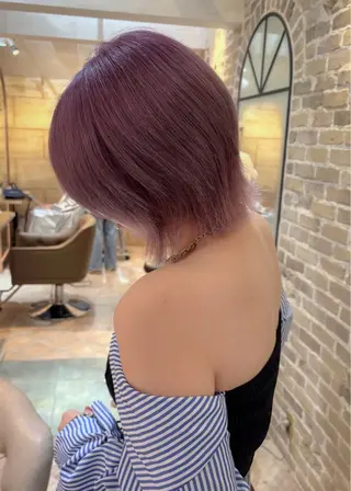 ショート カラー ナチュラル×透明感 /kazutoのヘアスタイル