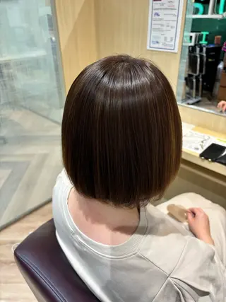 ショート パーマ ゆい/パーマ/レイヤ ー/似合わせカラーのヘアスタイル