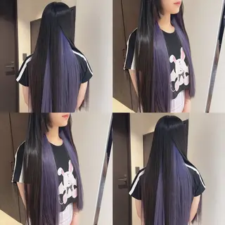 カラー 渋谷:インナーカラー ／🍒エリカ🍒のヘアスタイル