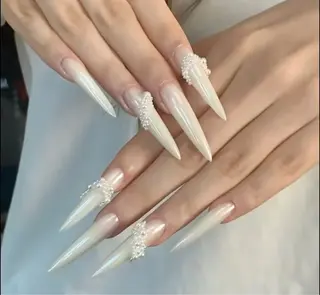 ネイル 長さだし専門 ありさのネイルデザイン