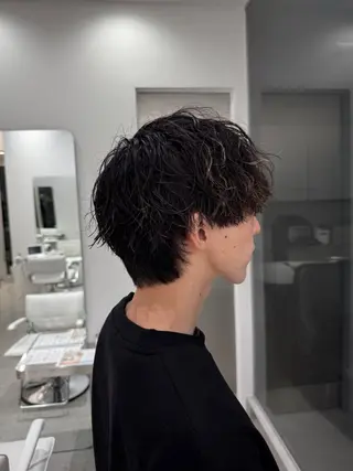 メンズ Lyuck所属・艶カラー ⋆✦ HIROMIのヘアスタイル