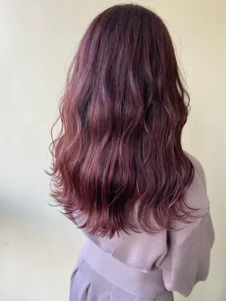 セミロング 韓国ヘア🇰🇷 SAYAのヘアスタイル