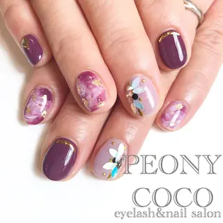 ショート ネイル マツエク・マツパ Beauty salon STELLA所属・STELLA 大西南帆のマツエク・マツパデザイン