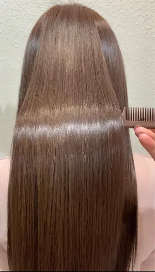 ロング hair & resort Lino west所属・LINO west 髪質改善サロン🏝のヘアスタイル