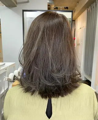 ミディアム カラー 統括マネージャー/ 髪のドクター/前原悟のヘアスタイル