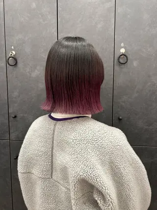 ミディアム カラー 似合わせcut ◎ 倉橋実咲のヘアスタイル