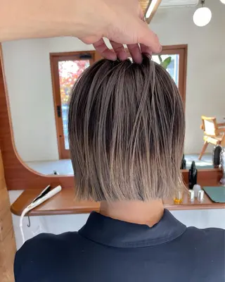 ショート カラー 五十嵐 雄毅のヘアスタイル