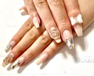 ネイル 🌙🫧CHARME (RUKA)🦋🫧のネイルデザイン