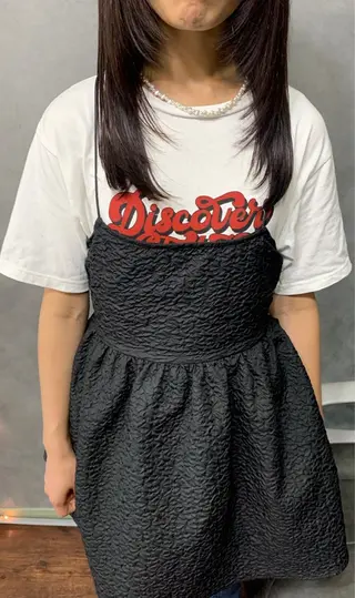 セミロング カラー chouette/ 根本優希のヘアスタイル