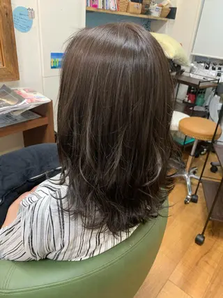 ミディアム march merryのヘアスタイル
