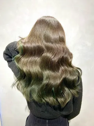 ロング カラー パーマ ヘアアレンジ メンズ キッズ ネイル マツエク・マツパ アイブロウ 🌟代表 Yuito🌟のヘアスタイル