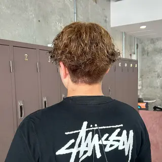 ショート メンズ 大本 メンズ/パーマのヘアスタイル