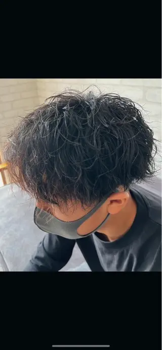 パーマ メンズ men's  by  cocoterrace所属・込山 来実 | メンズのヘアスタイル