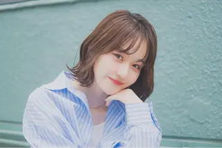 ミディアム カラー 関口 桃花🌷 暖色カラーのヘアスタイル