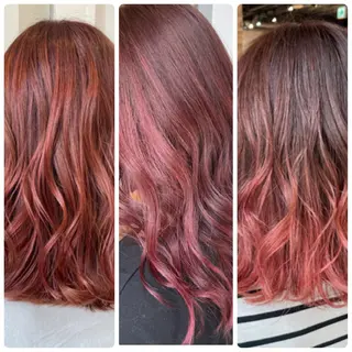 セミロング SALOWIN心斎橋Suite店所属・ブリーチ毛にもできる 縮毛矯正|鷹司郎のヘアスタイル