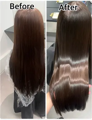 ロング 原田 優花のヘアスタイル