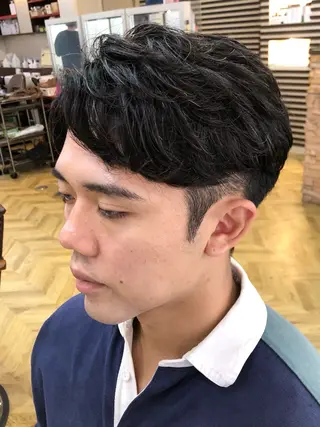 メンズ メンズカット・パーマ /野本翔馬のヘアスタイル
