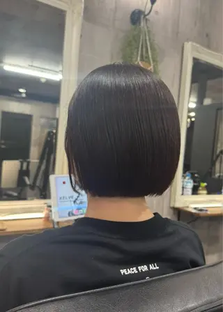 ショート XELVE所属・レイヤーカット特化 💜SARIのヘアスタイル