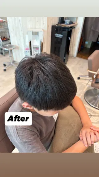 メンズ メンズ0円モデル✂️ 🎀藤村音寧🎀のヘアスタイル