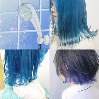 カラー 🦋重くない暗髪🦋 Hana🦋のヘアスタイル