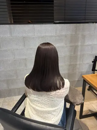 ミディアム カラー Lidee kanonのヘアスタイル