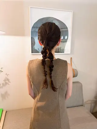 ヘアアレンジ nolla所属・yoshihama sumireのヘアスタイル