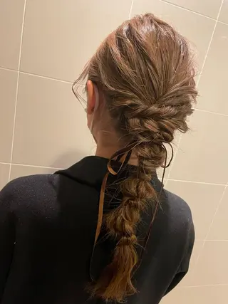 ロング T Ayaのヘアスタイル