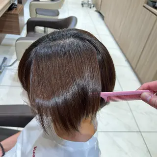 ショート 長尾菜々美🐰 ／ハイトーンカラーのヘアスタイル