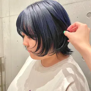 ショート カラー ショート/ブリーチ mizuki🐋のヘアスタイル