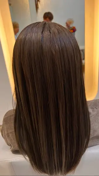 ミディアム カラー パーマ ヘアアレンジ メンズ 堀井 凌平のヘアスタイル