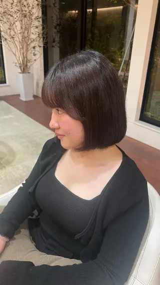 ミディアム oazo hair design所属・永田 唯菜のヘアスタイル