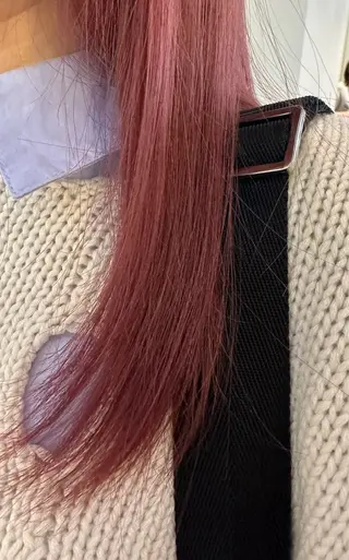 ミディアム yu-kiハイトーン /ブリーチ無しカラーのヘアスタイル