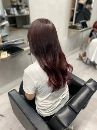 ロング 艶髪/縮毛矯正 🫧辻野海羽のヘアスタイル