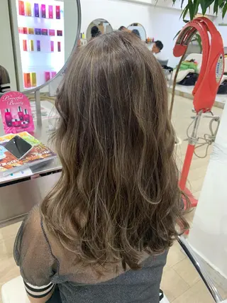 ロング カラー Reb_keiji 👑小倉圭司のヘアスタイル