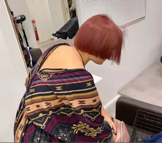 ショート カラー scene自由が丘所属・自由が丘/メンズ/ ボブ/田丸のヘアスタイル