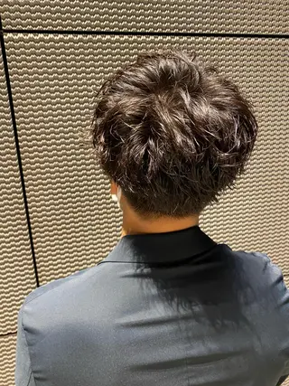 ミディアム 齋藤 大晟のヘアスタイル